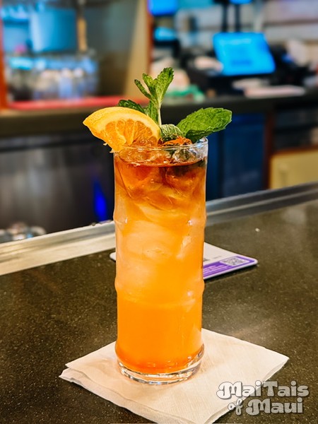 Prickly Pear Mai Tai at Stinger Ray's Tropical Bar & Grill, Kahului Airport