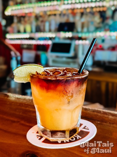 Wow Wee Mai Tai at Wow-Wee Maui's Kava Bar & Grill
