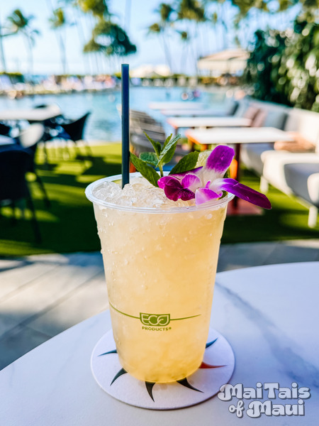 mai tai at Bumbye Beach Bar