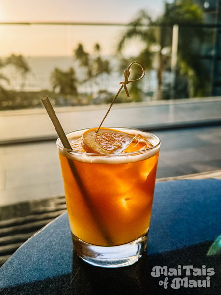 modern mai tai at Lawai'a Lounge