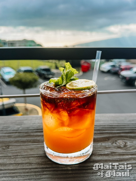 Mahina Mai Tai at Lāhainā Brewing Co. – Upcountry Taproom
