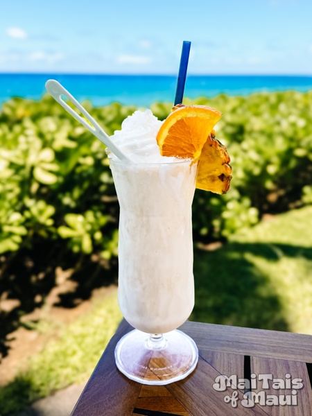 Lonnie's Mai Tai Shake at Burger Shack