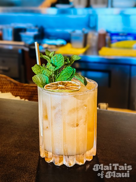 Joeys Mai Tai at Joey's Kitchen Napili