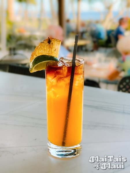Garden Terrace Mai Tai at Longhi's Kaanapali